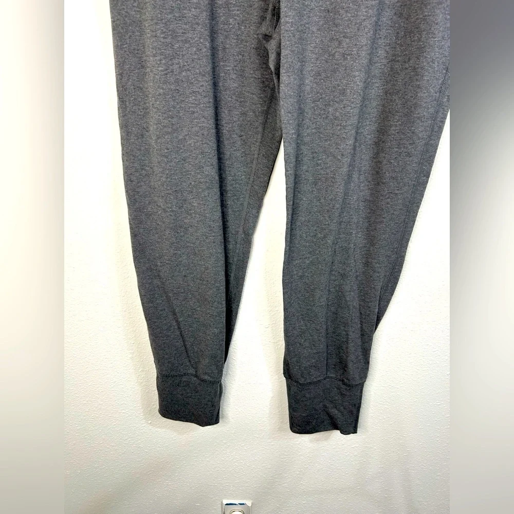 Rainbeau Women’s Size Large Gray Stretch Joggers Drawstring Waist Cuffed Pants - Picture 4 of 8